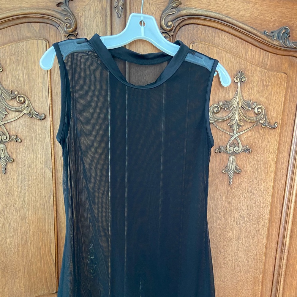 Alexander Wang sheer cover up for swimsuit.